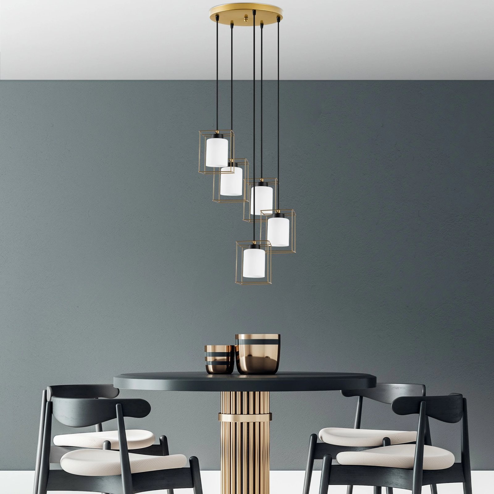 Llambë tavani Opviq, Swank - 702-9, ngjyrë ari