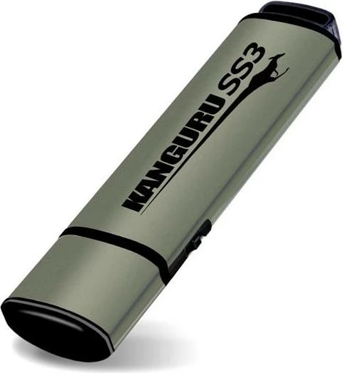 USB stick iStorage Kanguru SS3 512GB argjendtë