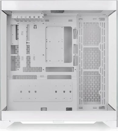 Kasë, Thermaltake, CTE E550 TG CA-1Z8-00M6WN-00, Midi Tower, ATX/E-ATX/mATX/ITX, USB-C, e bardhë