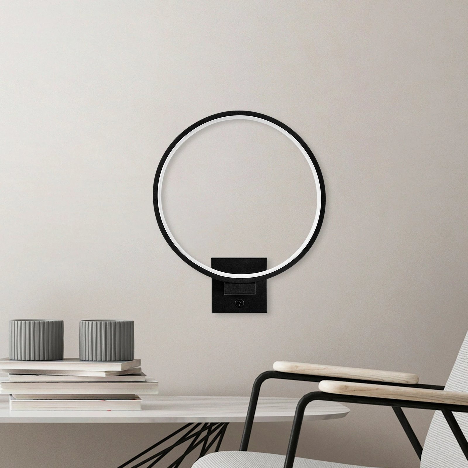 Llambë muri Opviq, Halka - 13309, ngjyrë e zezë