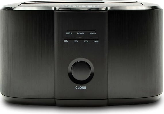 Stacion dokimi AXAGON ADSA-ST, 2 slote, klonim SSD/HDD, USB 3.2 Gen 1, i zi