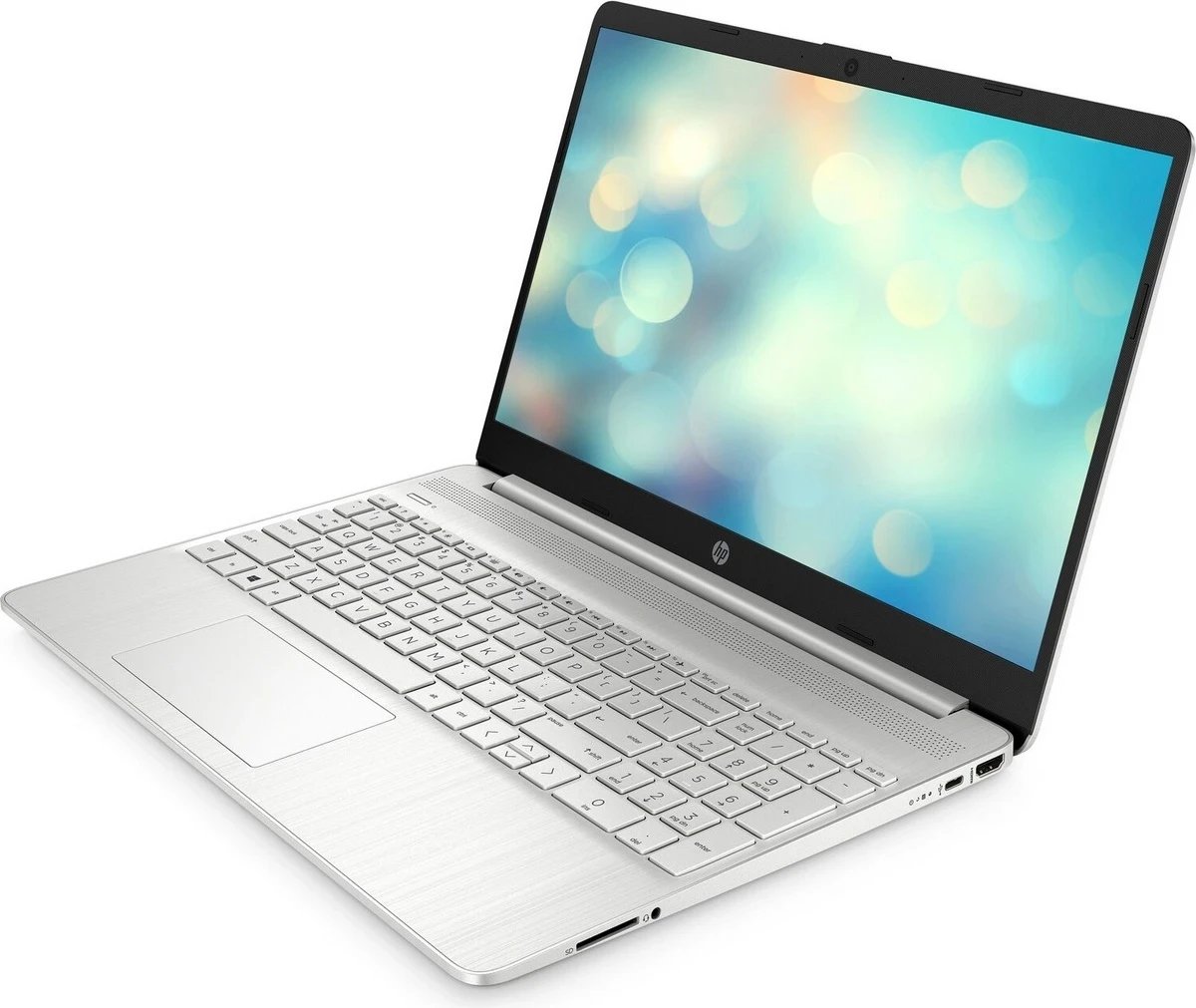 Laptop HP 15s me Ryzen 7 5700U, 15.6'-FHD, 16GB RAM, 512GB SSD, Win11Pro, ngjyrë argjendi