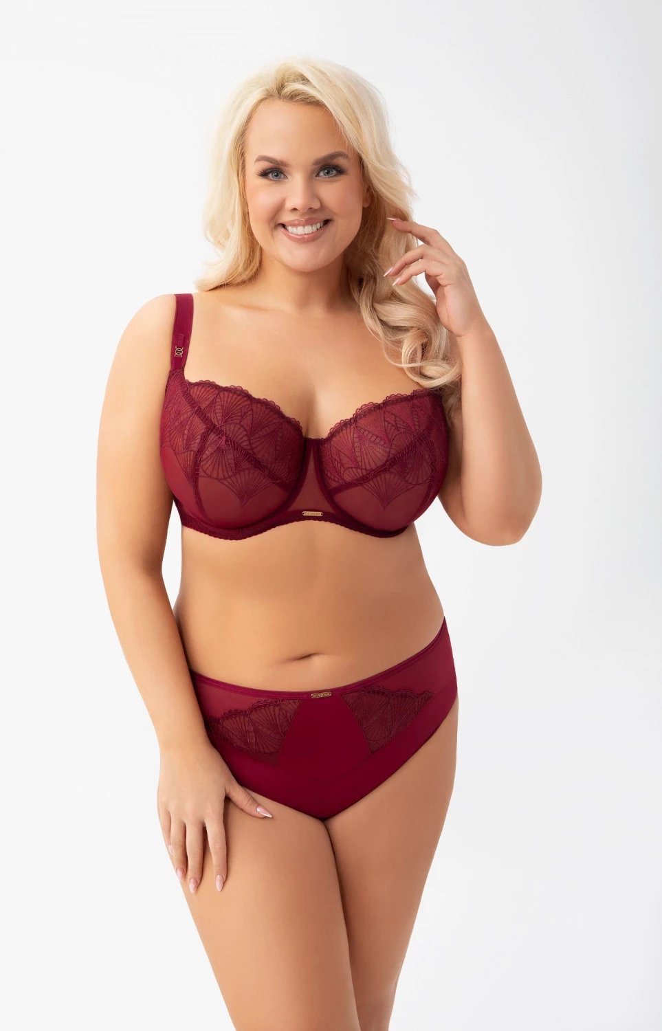 Të brendshme femra Gorsenia Lingerie 218311, të kuqe
