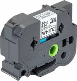 Kasetë etiketuese Brother TZe-251, 24mm, 8m, e zezë mbi të bardhë