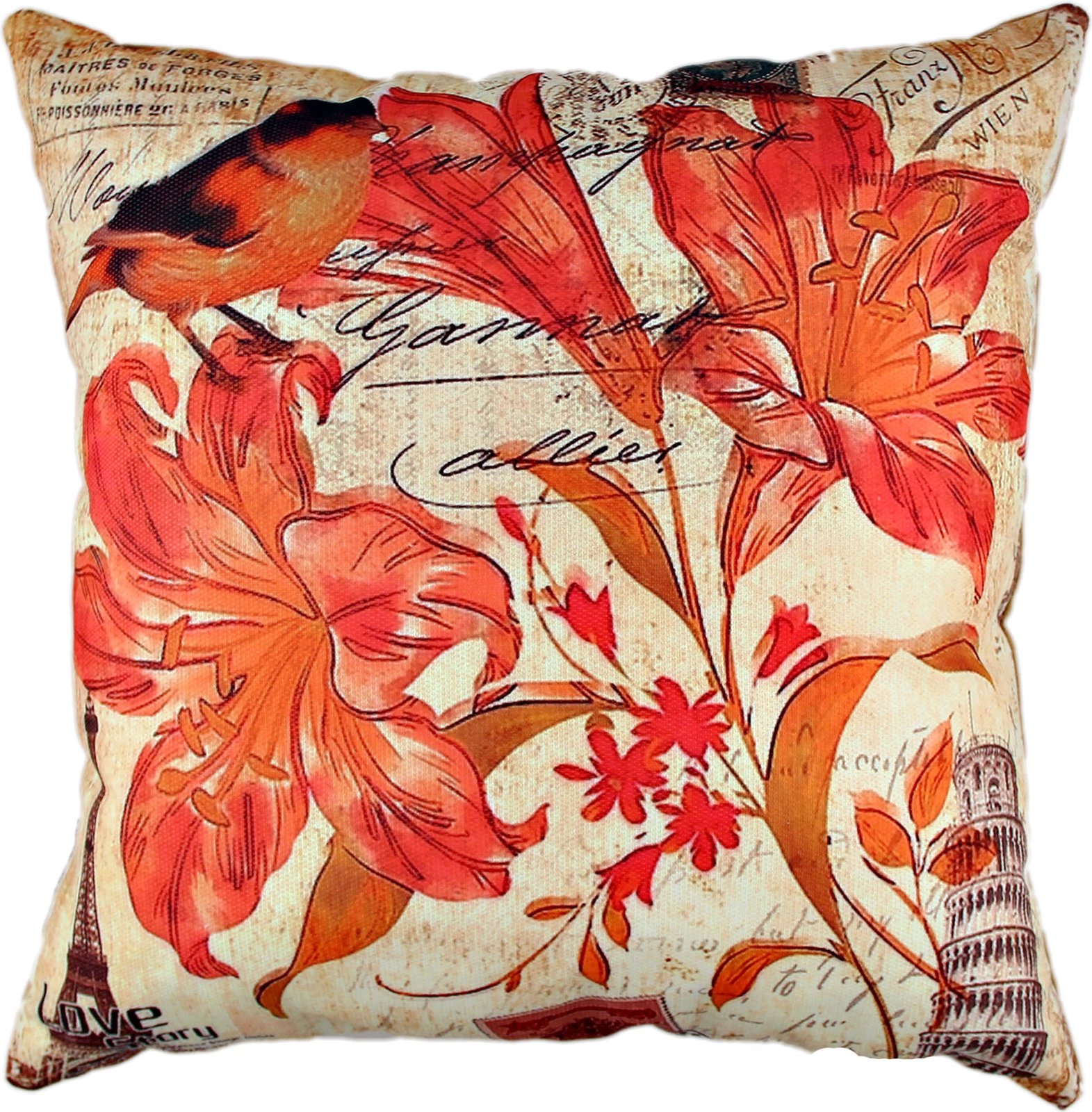 Jastëk dekorativ Evila Originals, shumëngjyrësh, A10843, 43x43cm