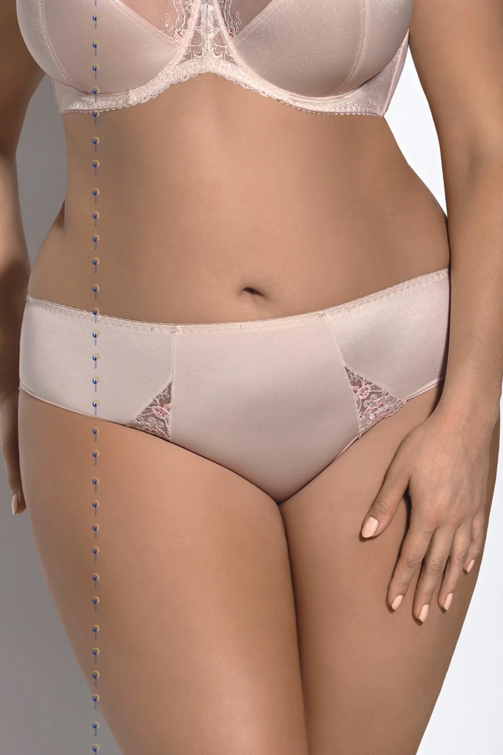 Të brendshme Gorsenia Lingerie 114795, bezhë