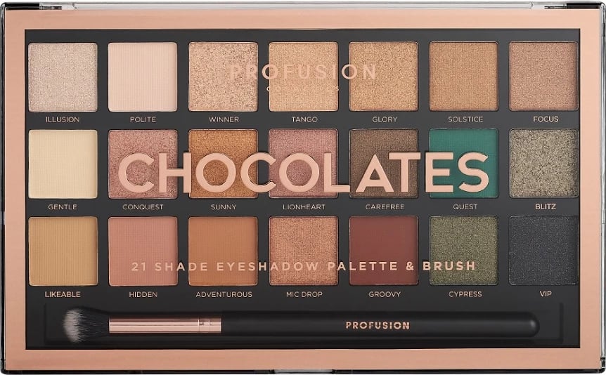 Paletë për sy Profusion Chocolates, 1 paletë