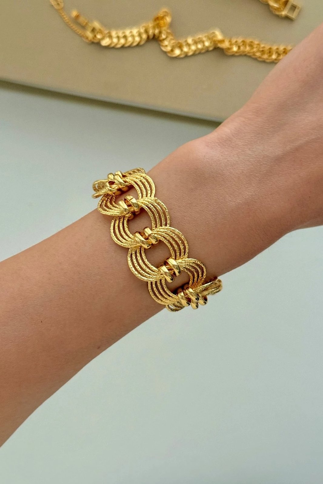 Byzylyk çeliku Jumeon, ngjyrë ari, BCYJ-251011