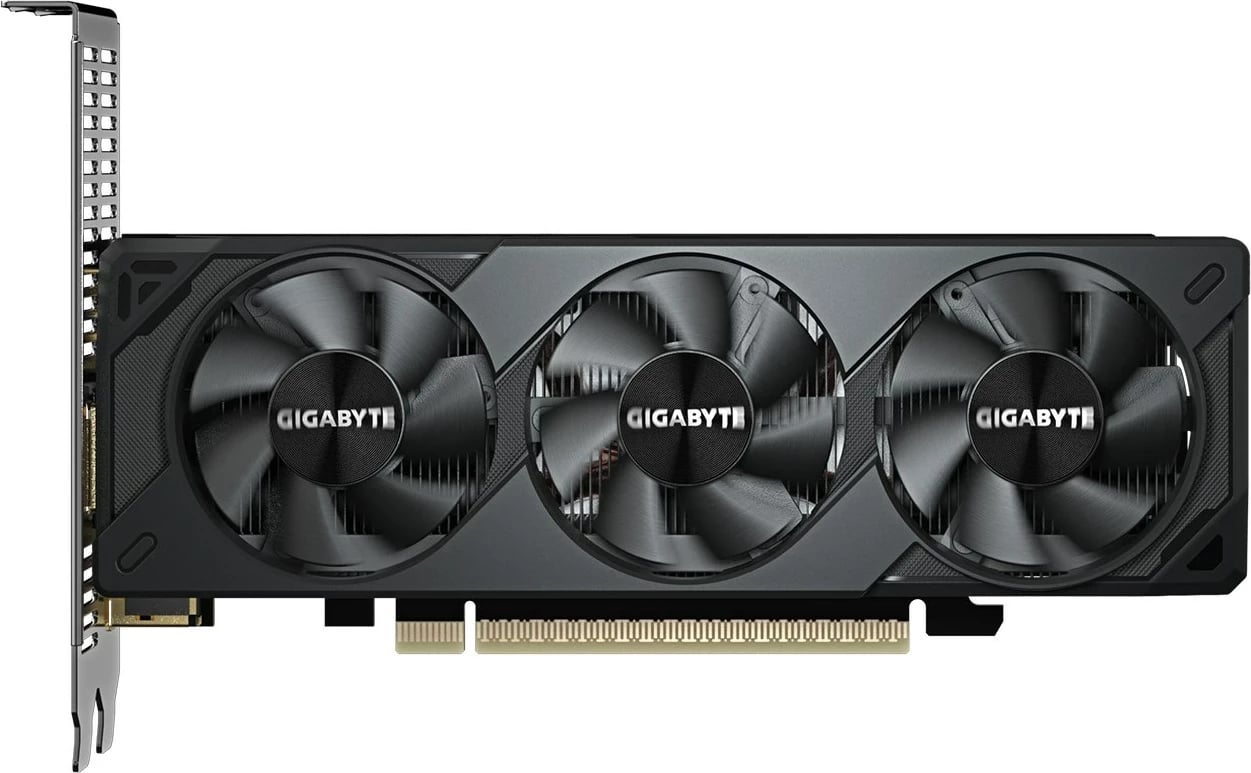 Kartelë grafike Gigabyte GeForce RTX 5060 OC Low Profile 8G, 8 GB GDDR7, PCI-E 5.0, E zezë