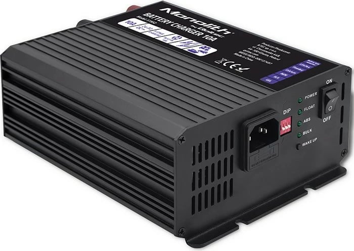 Karikues baterie Qoltec Monolith 51952, 10A, 24V, i zi