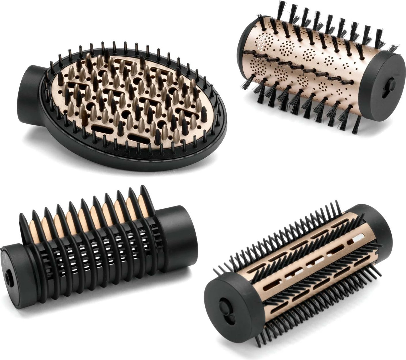 Furçë flokësh me ajër të nxehtë, BaByliss Big Hair Luxe AS970E, 650 W, rrotulluese 4‑në‑1