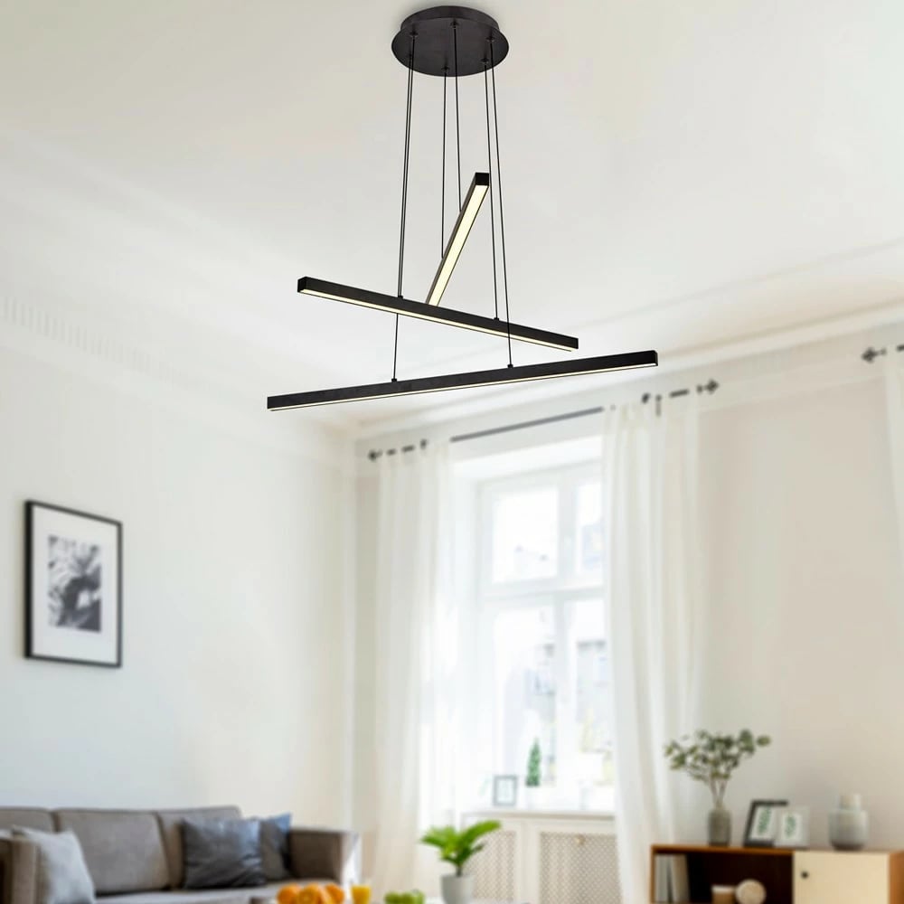 Llambë tavani Opviq, L1243, e zezë