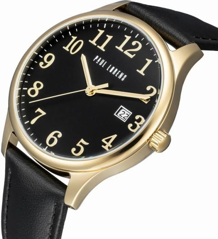 Orë dore për meshkuj Paul Lorens, e zezë