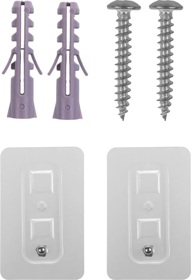 Raft muri për dekoder Maclean MC-122, çelik, i zi