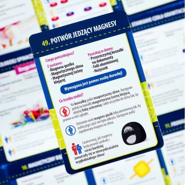 Set shkencor për magnetizëm, Lisciani, 304-PL97517, 50+ eksperimente, 8+ vjeç