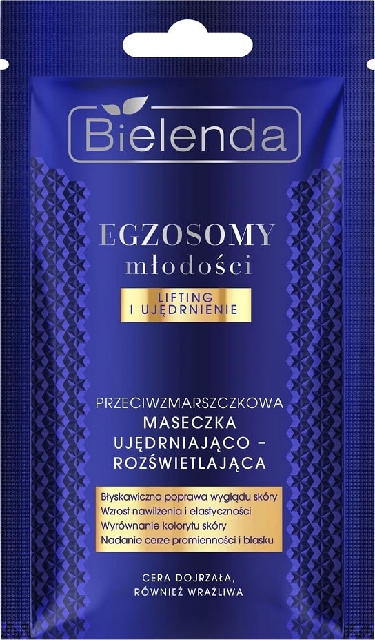 Maskë për fytyrë Bielenda Exosomes of Youth Anti-Wrinkle, Firming and Brightening për femra 8g