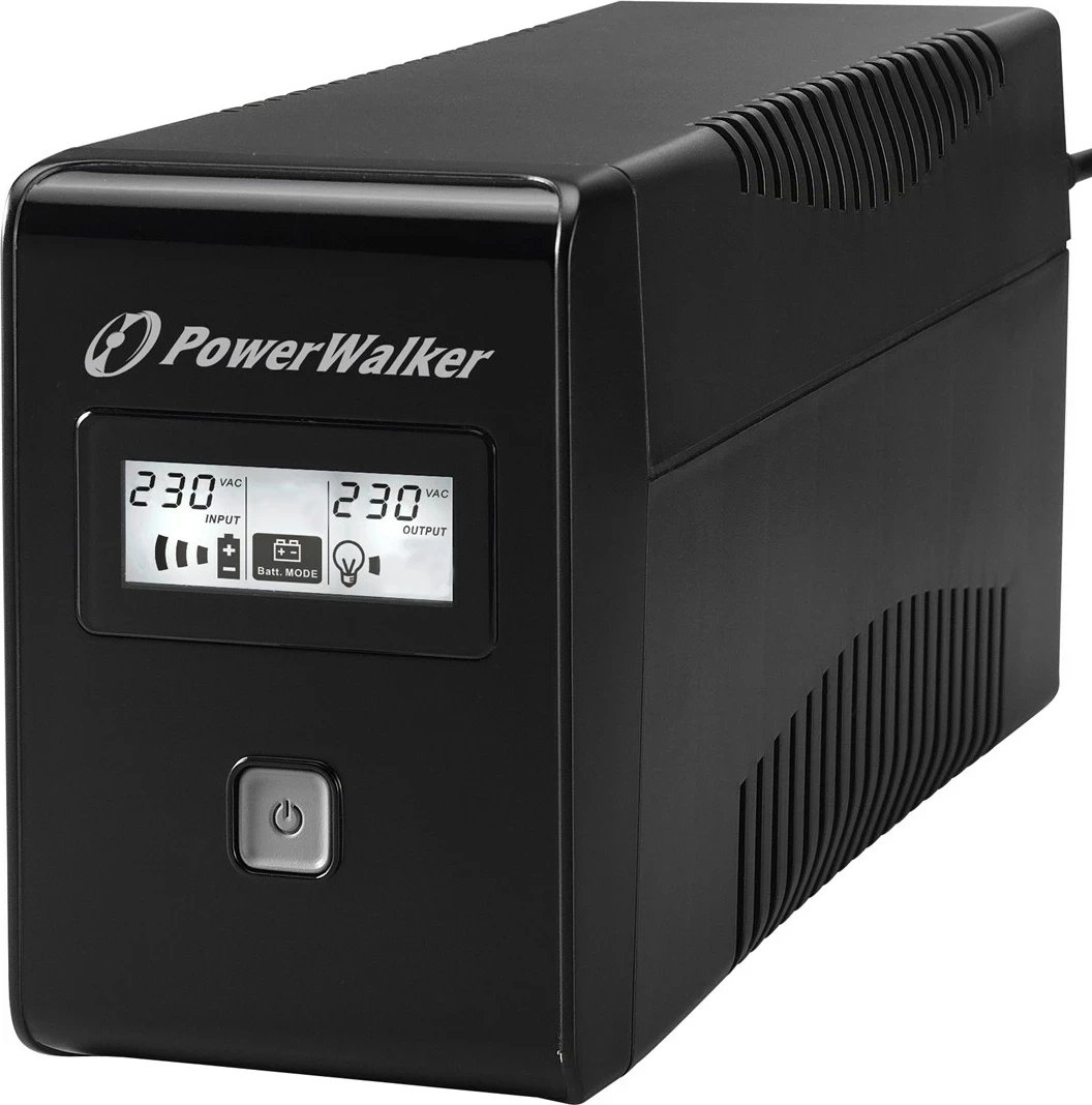 UPS PowerWalker VI 850 LCD, 0.85 kVA, 480 W, E zezë