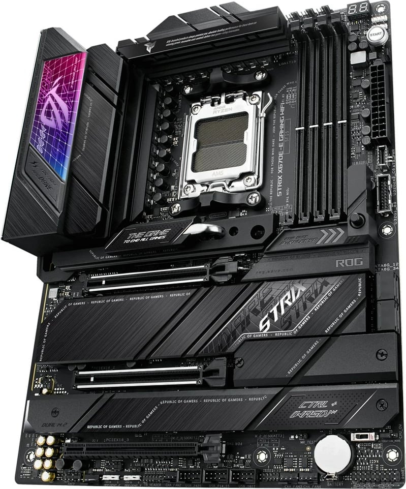 Pllakë amë Asus ROG Strix X670E-E Gaming, AMD X670, AM5 ATX, e zezë