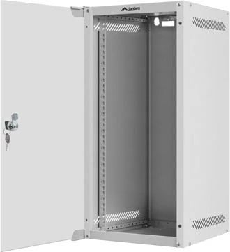 Kasë rrjeti Lanberg WF10-2312-10S, 12U, për mur, Gri