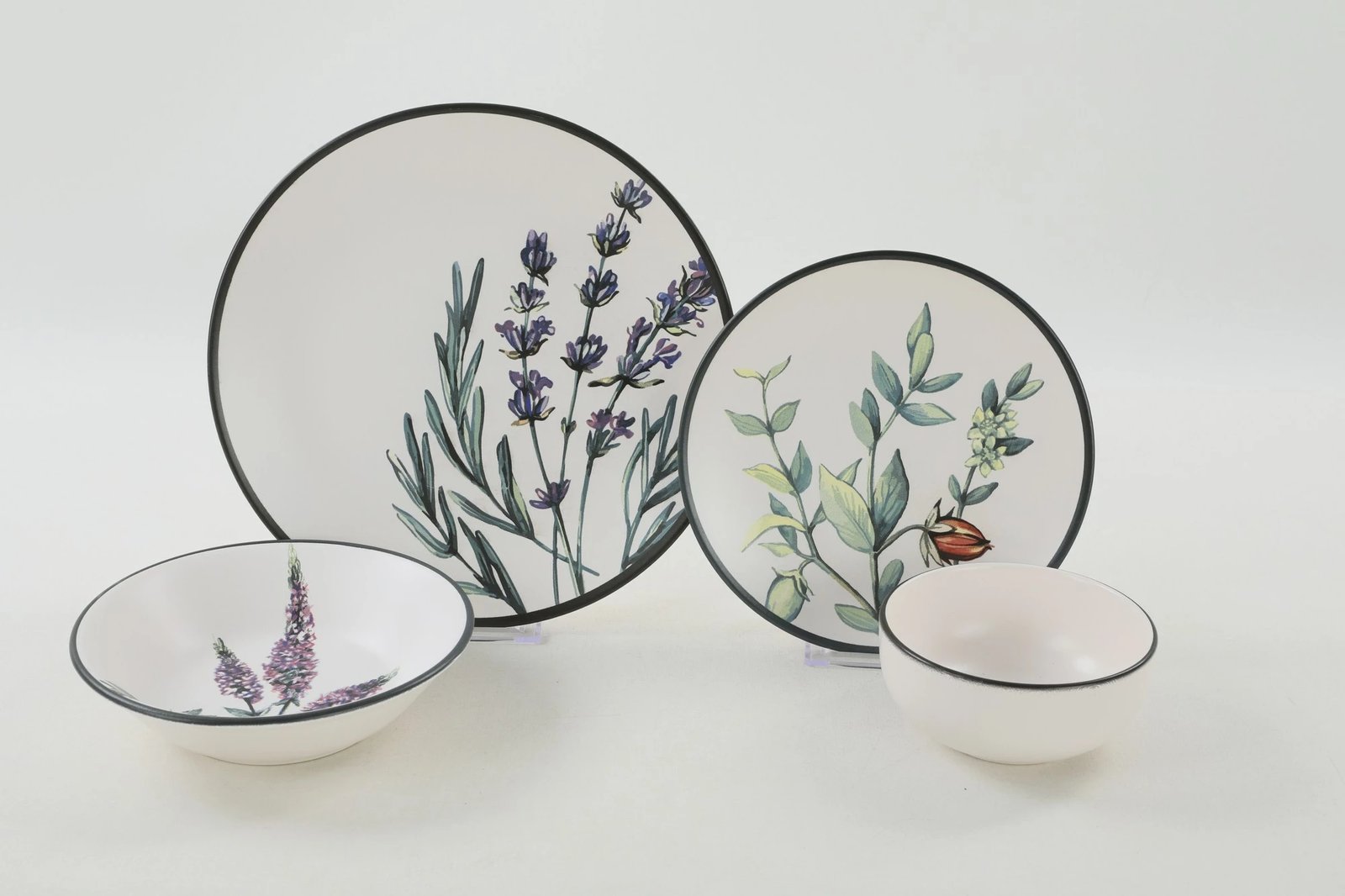 Set enësh darke prej qeramike, 24 copë, Hermia Concept, TY140524F022A29DM00MAET600