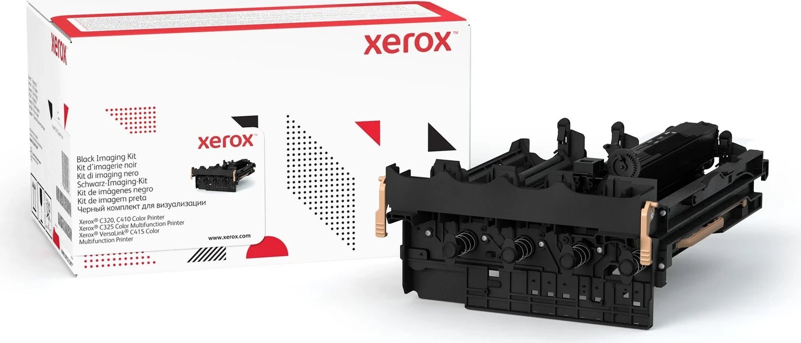 Njësi imazherie Xerox për printer C320/C325 dhe C410/C415, E zezë