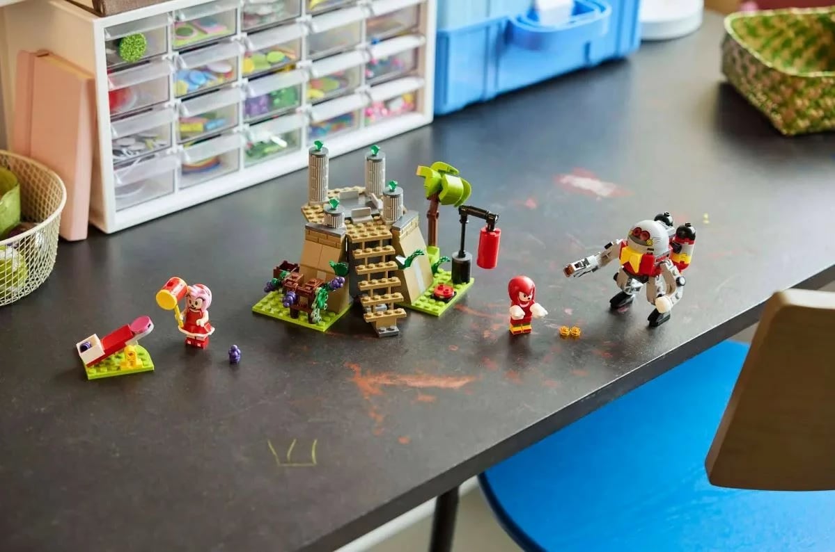 Set ndërtimi LEGO Sonic the Hedgehog 76998 Knuckles and Master Emerald Temple, 325 pjesë