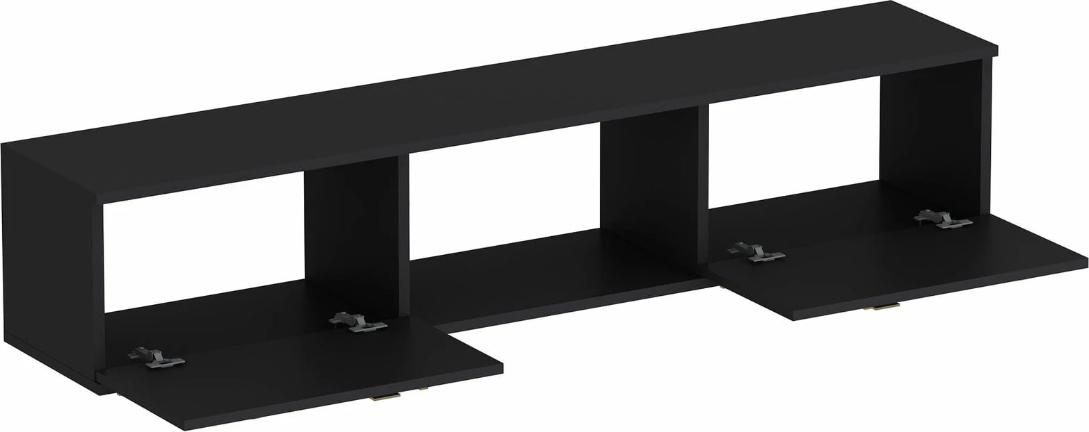 Komodë TV Skye Decor, anthracite, gold, Aredam