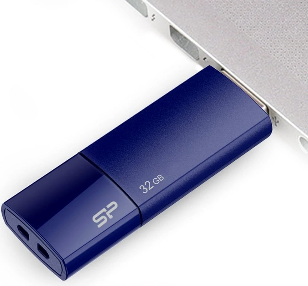 USB Silicon Power Ultima U05, 32 GB, e kaltër