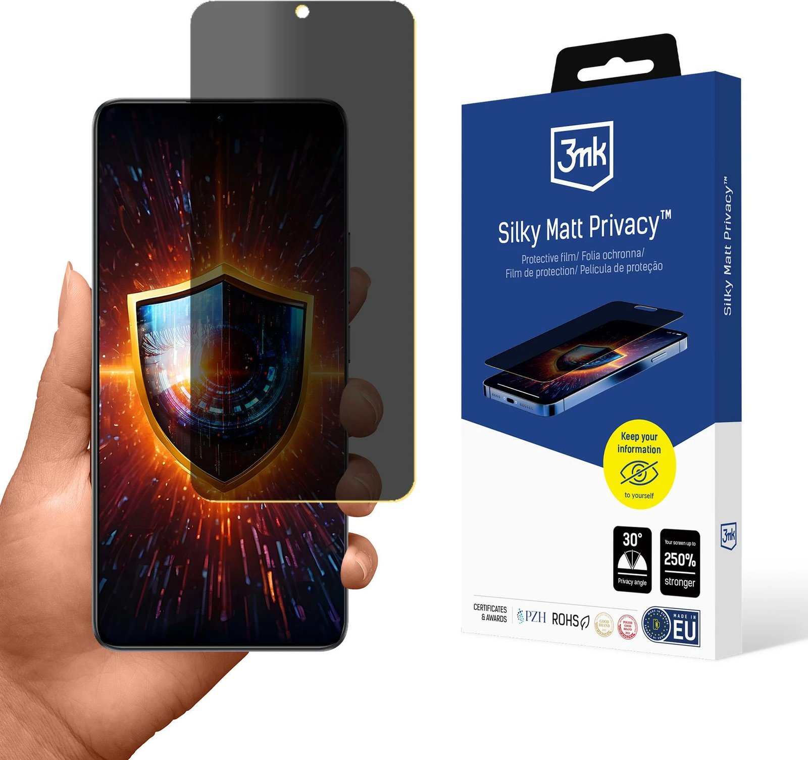 Mbështjellës privatësie 3mk Silky Matt Privacy për Xiaomi Poco F6, Mat