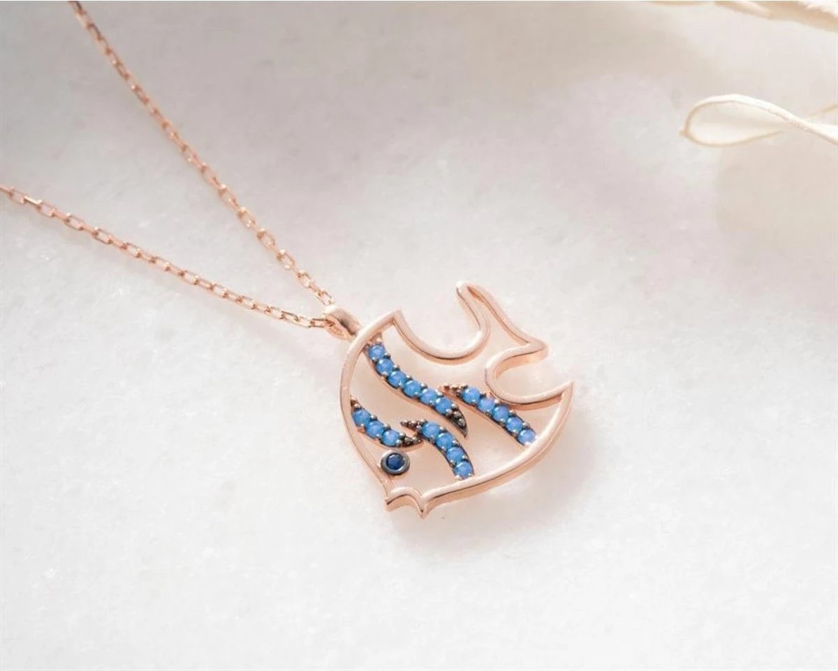 Qafore argjendi, ngjyrë rose, Jumeon, BLKKLYE001