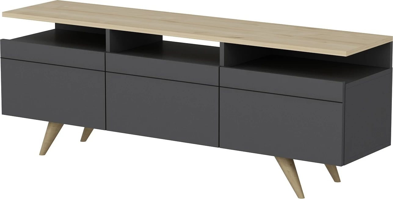 Komodë TV Hanah Home, Berlin 150, antracit dhe lis