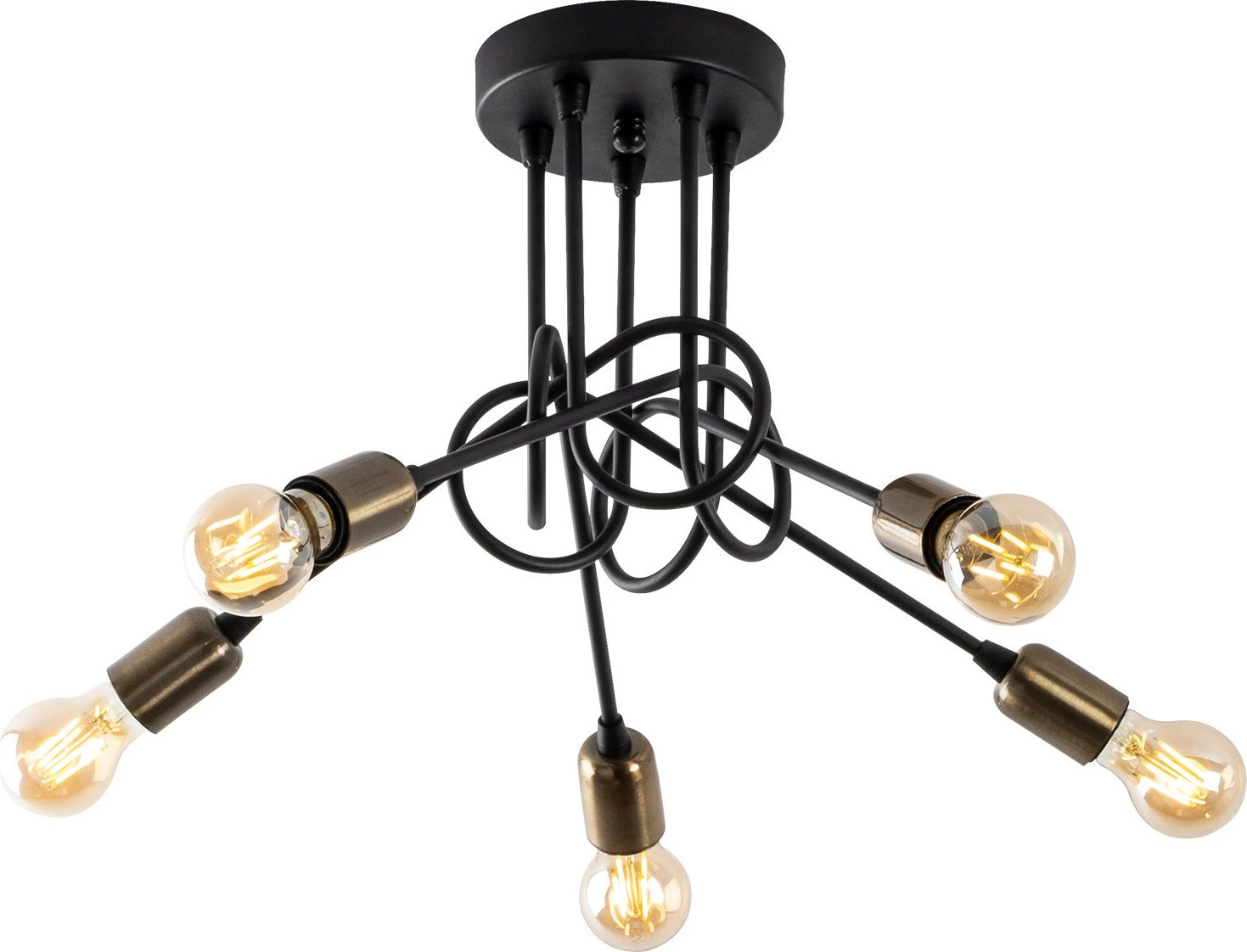 Llambadar Opviq, Viraj - 10880, ngjyrë e zezë, antike