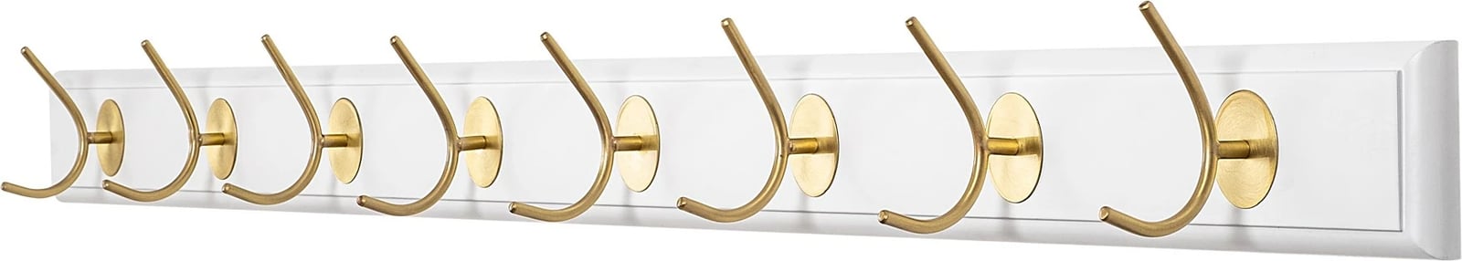 Varëse muri prej druri, ngjyrë e bardhë dhe ari, Skye Decor, ASK-007