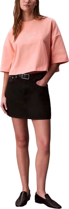 Maicë Calvin Klein Jeans femra portokalli