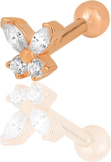 Piercing argjendi, ngjyrë ari rozë, Jumeon, SGTL12201