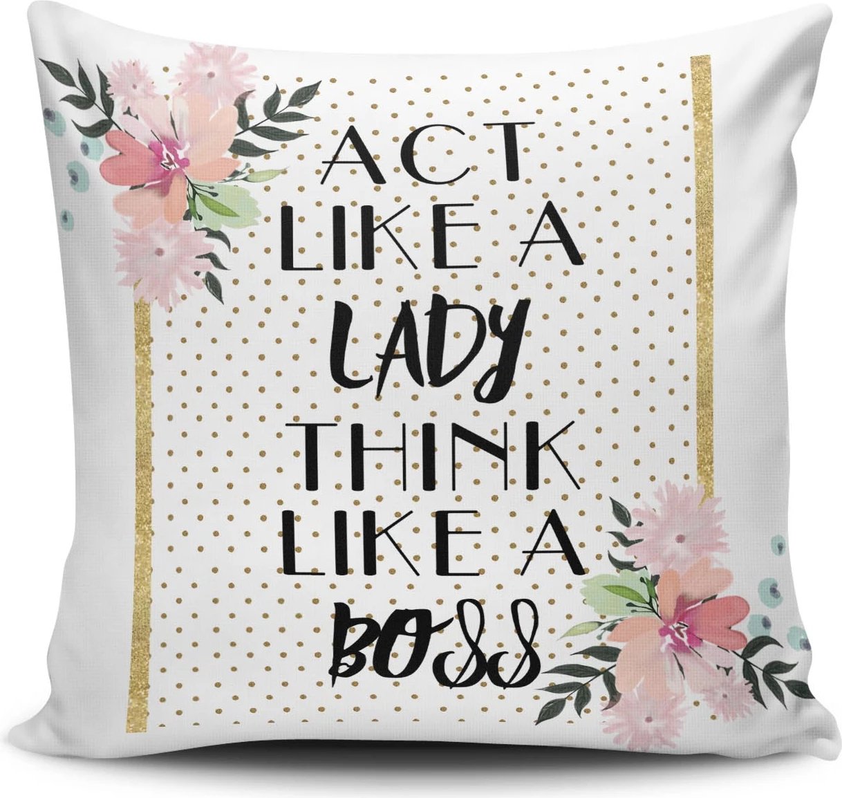 Jastëk dekorativ Aberto Design, NKLF-380, shumëngjyrësh, 43x43cm