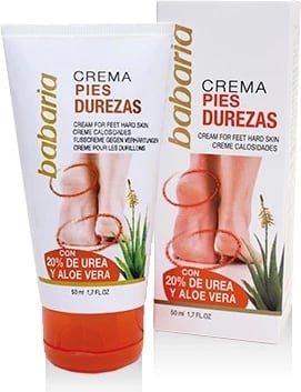 Krem për këmbë Babaria për lëkurë të fortë, 50ml
