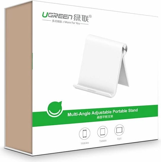 Mbajtës tavoline Ugreen LP115 30485 për tabletë/telefon 4.7-11", bardhë