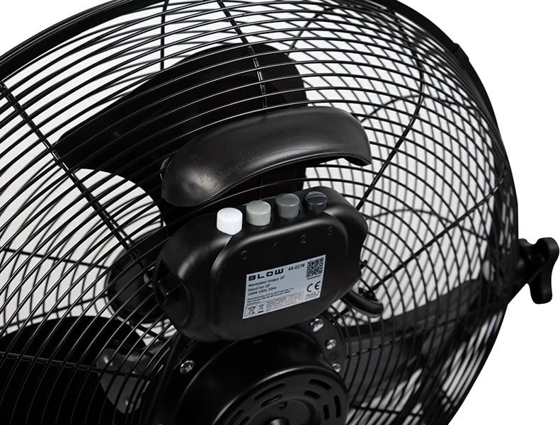 Ventilator dyshemeje BLOW 44-027#, 18 inç, 200W, Metal, Zi