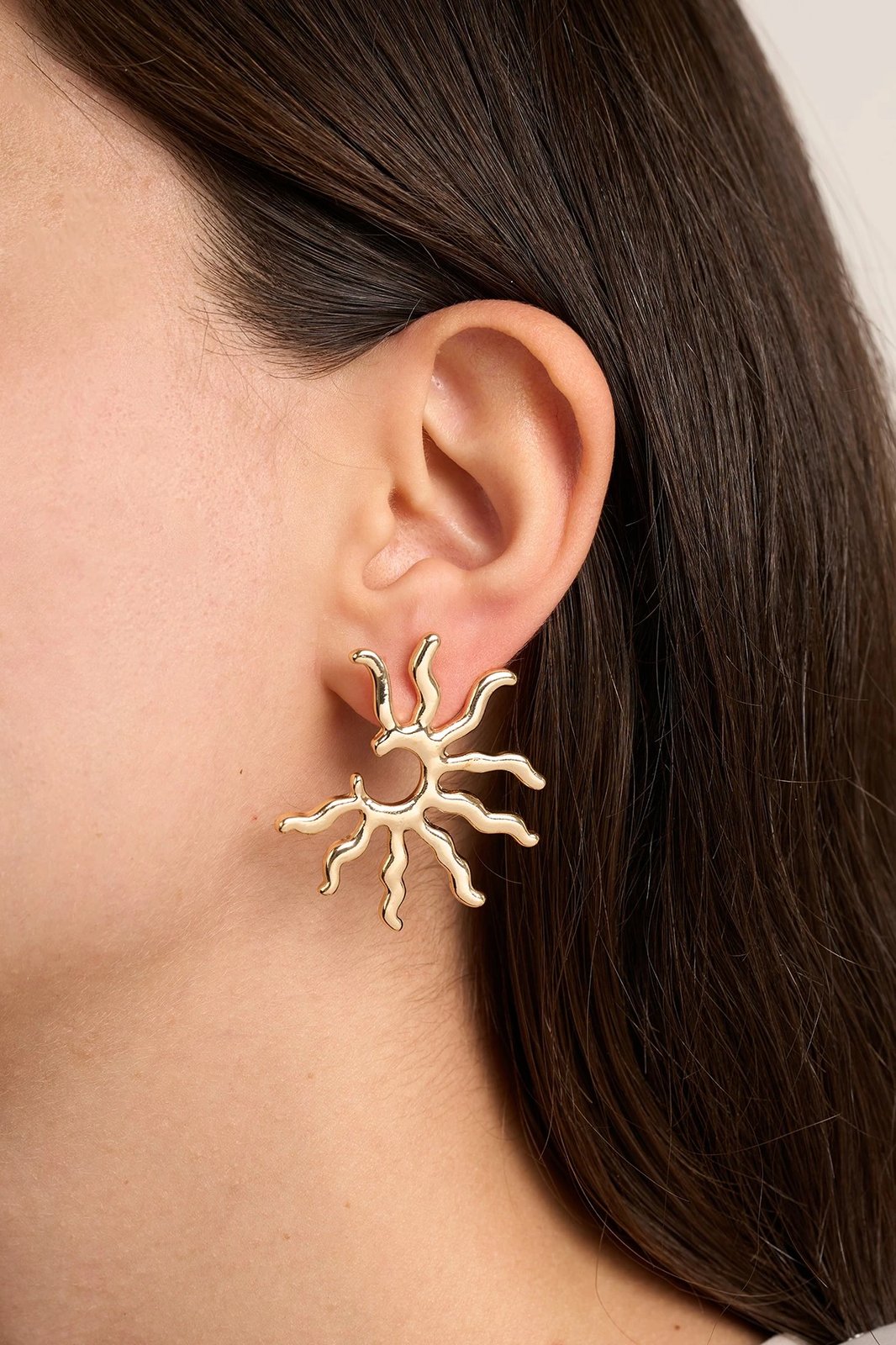 Vathë metalik Elika, ngjyrë ari, ELKGC68347