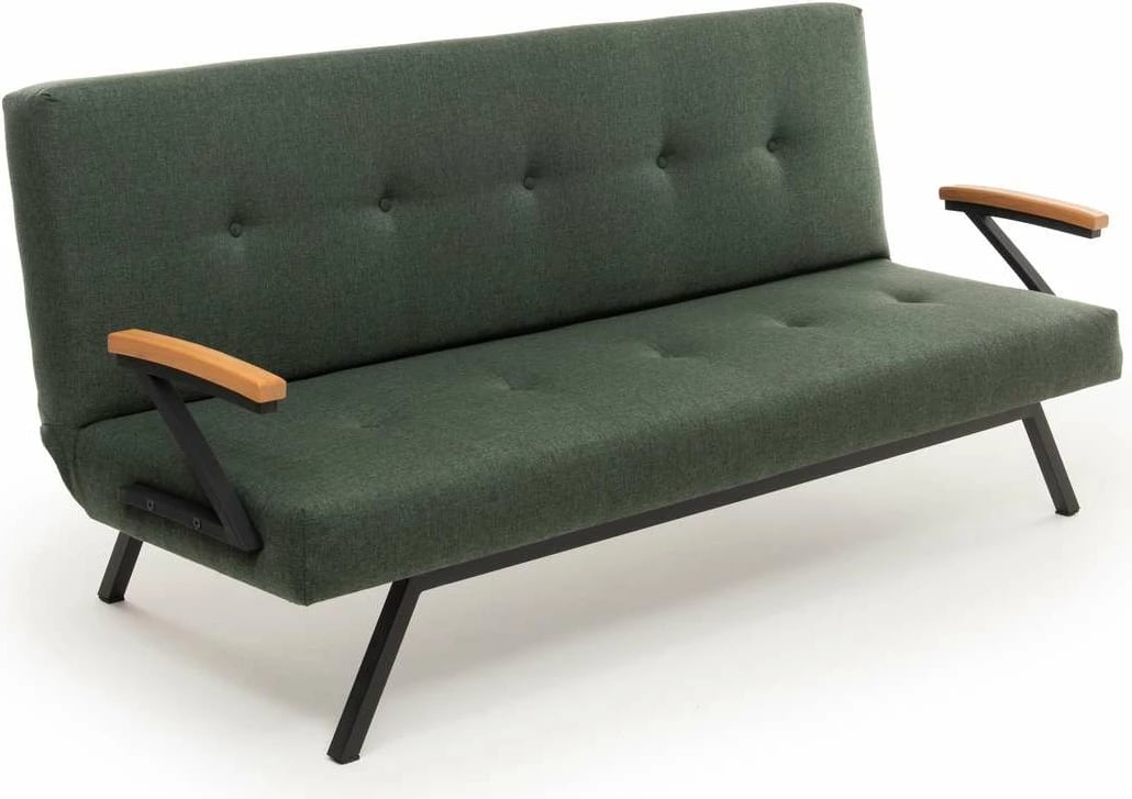 Divan-krevat 3 vende, Atelier del Sofa, Zven, ngjyrë e gjelbër