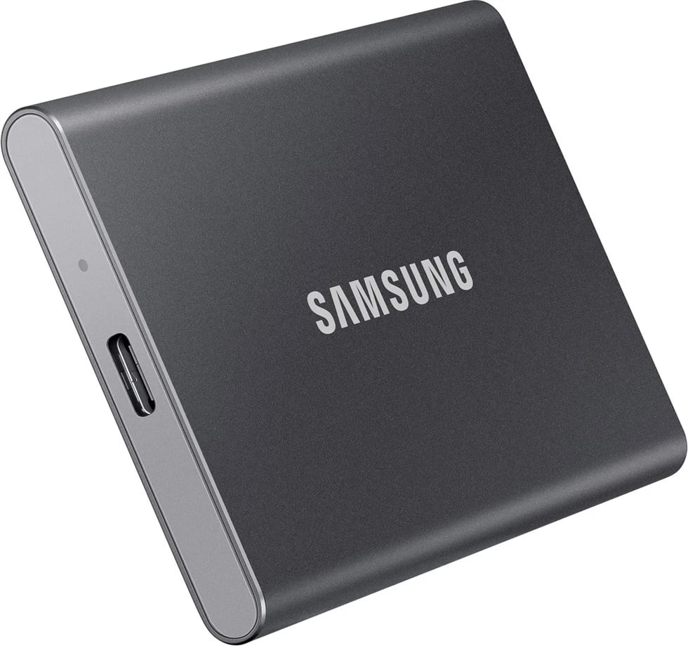 SSD i jashtëm Samsung Portable T7, 1 TB, USB Type-C 3.2 Gen 2, Gri