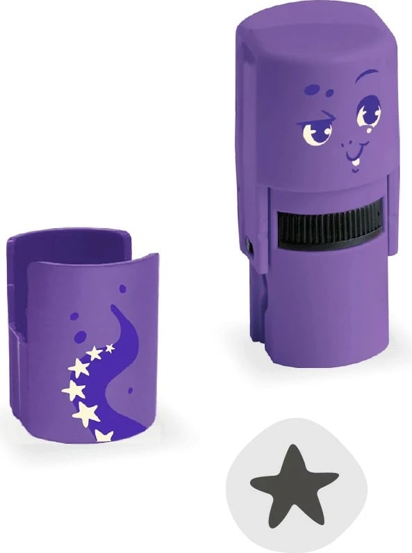 Set vulë motivuese COLOP 156695, për fëmijë, vjollcë, rrumbullak