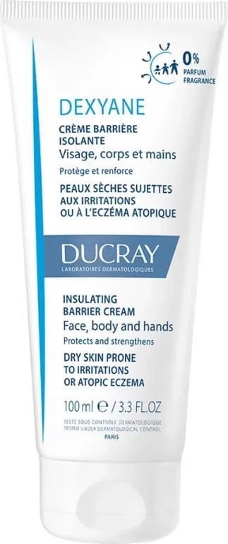 Krem për fytyrë, trup dhe duar Ducray Dexyane unisex 100ml