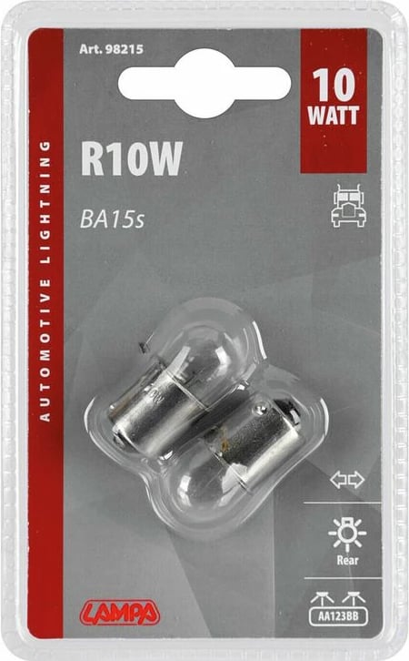 Lampa 24v 10w Ba15s Blister