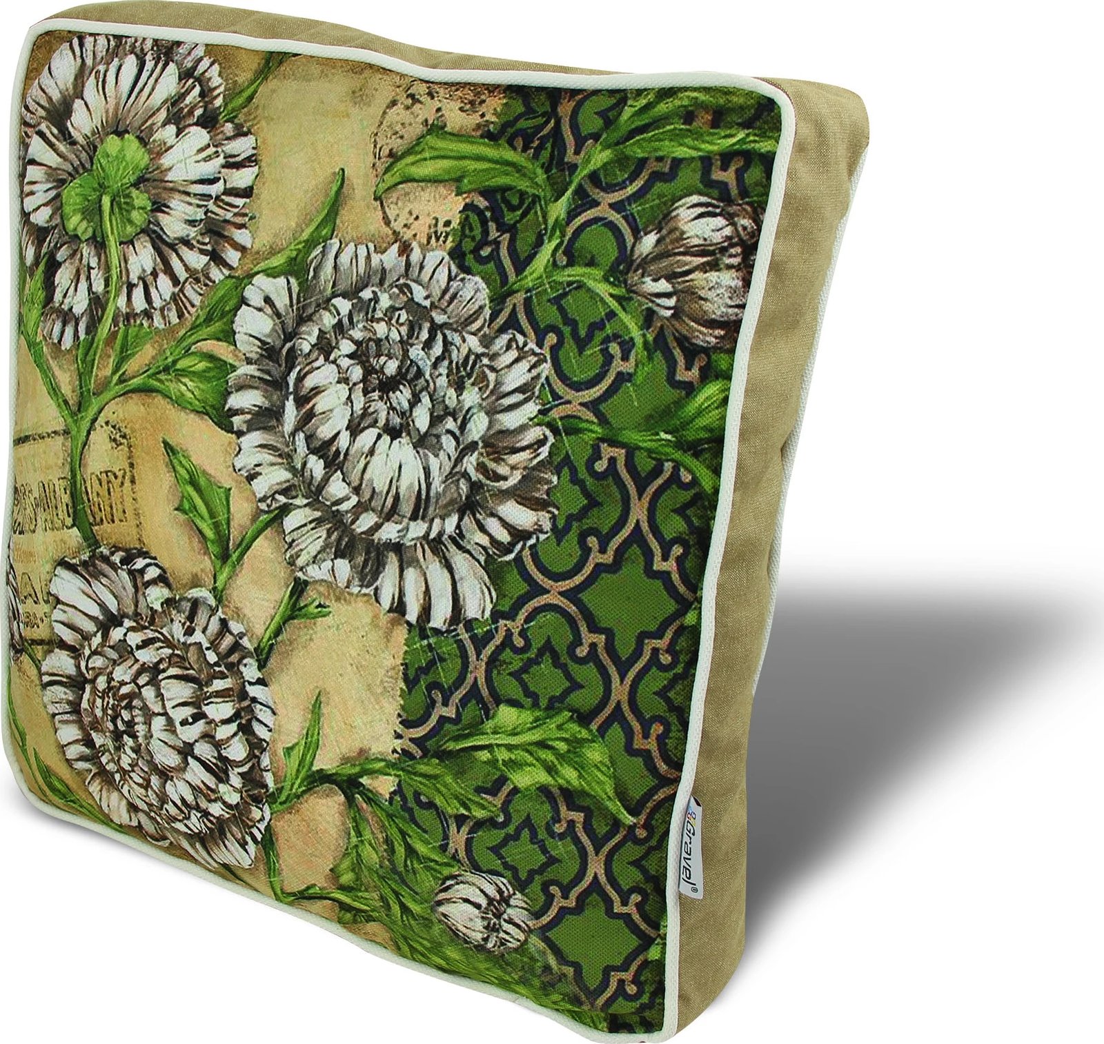 Jastëk dekorativ, shumëngjyrësh, Evila Originals, YM1030, 42x42cm