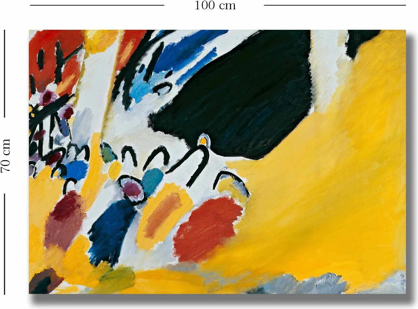 Pikturë dekorative në kanavacë Wallity, 70100KANDINSKY012