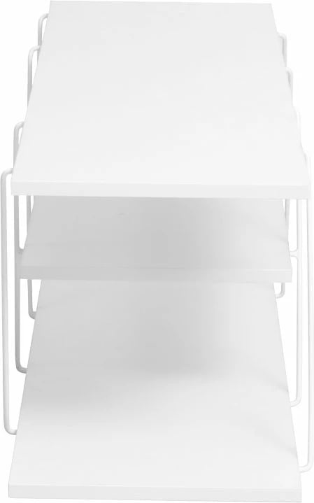 Komodë TV Tars, e bardhë, 120x30x33cm