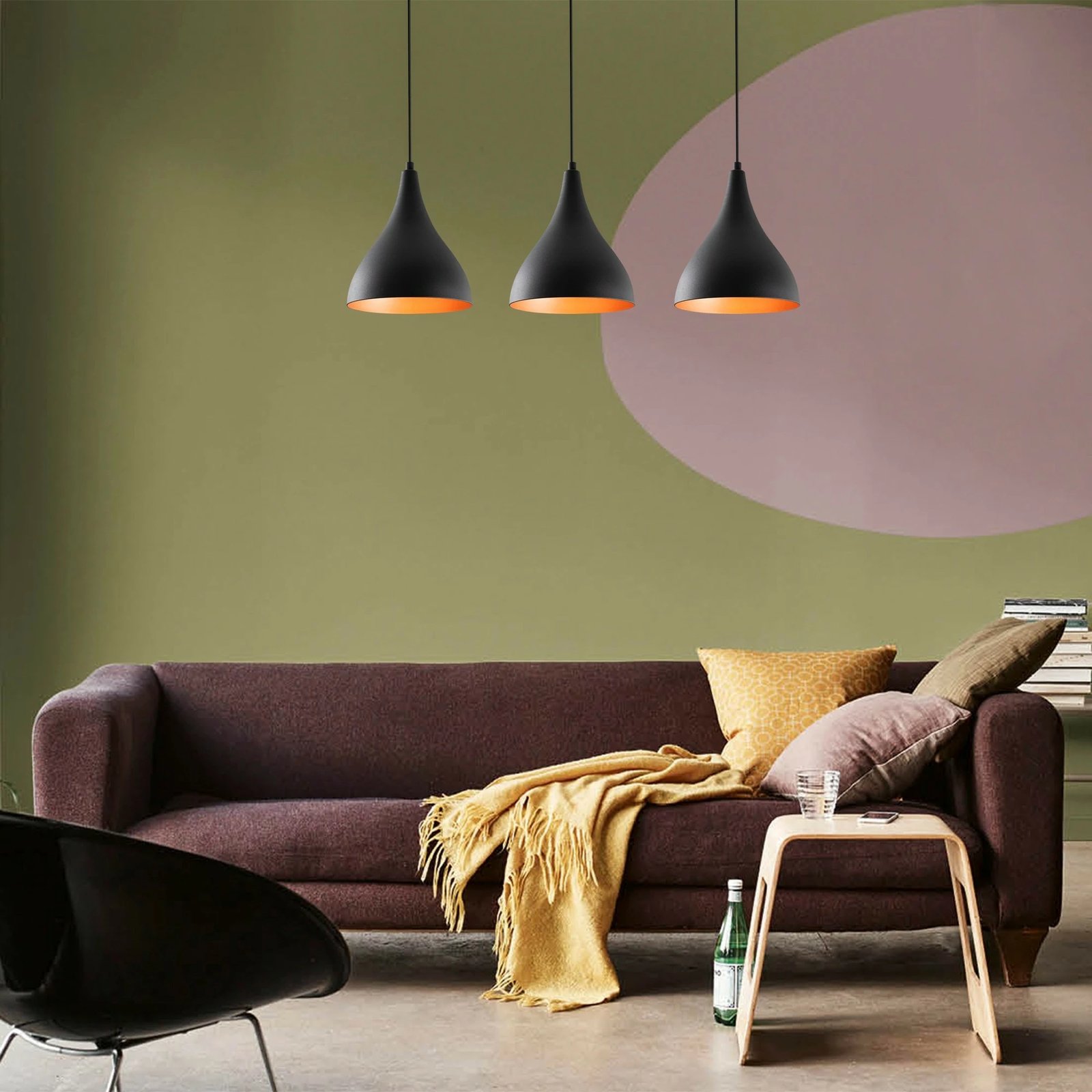 Llambë tavani Opviq, Berceste - N-1387, e zezë