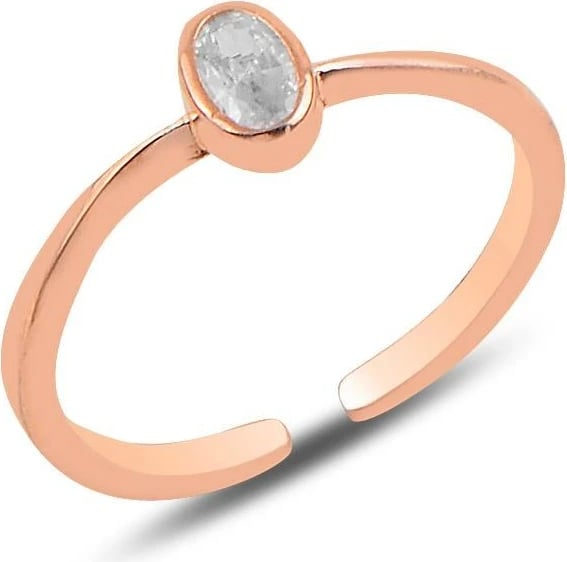 Unazë argjendi Jumeon, SGTL10161, e bardhë dhe ari rozë